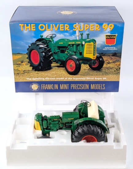1/12 Franklin Mint Oliver Super 99 Tractor