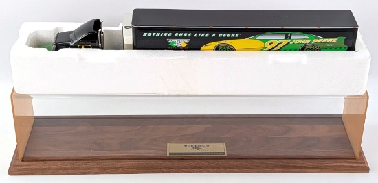 John Deere Chad Little #97 Kenworth Semi Transporter