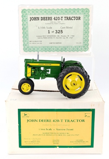 1/16 Stephan John Deere 420-T Tractor