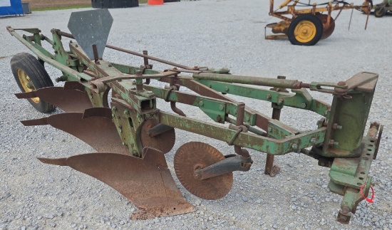 John Deere 2 Point Semi Mount 3 Bottom Plow