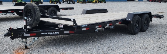 2026 Southland 20' Tandem Axle Beavertail Low Boy Trailer