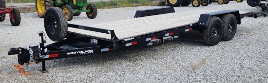 2026 Southland 20' Tandem Axle Beavertail Low Boy Trailer