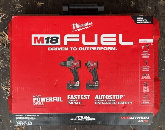 Milwaukee M18 Fuel 2-Tool Combo Kit 3697-22
