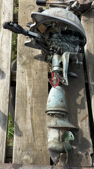 Johnson Motors Sea Horse 5 HP Outboard Motor