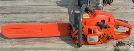 Husqvarna 455 Rancher X-TORQ 18Ó Gas Powered Chainsaw With Recoil Ignition