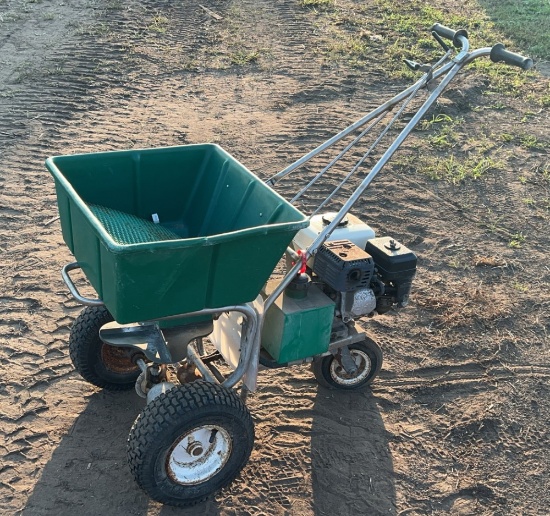 Motorized Fertilizer Spreader