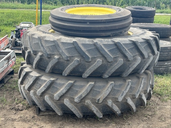 BKT & Trelleborg Tractor Tires On Rims