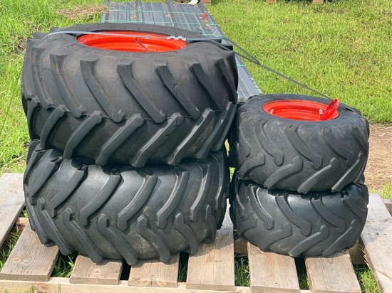 Carlisle Tractor Tires On Rims
