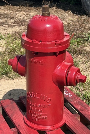 Darling Cast-Iron Fire Hydrant