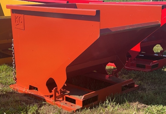 KC 2 Yard Self Dumping Hopper