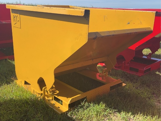 KC 2 Yard Self Dumping Hopper