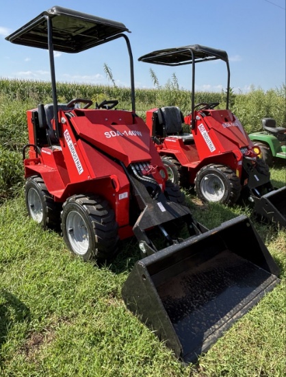 2026 AGT SDA-140W Wheeled Mini Skid Steer Loader