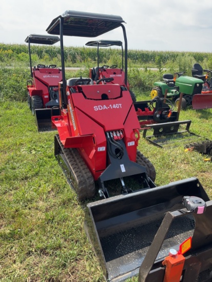2026 AGT SDA-140T Track Mini Skid Steer Loader