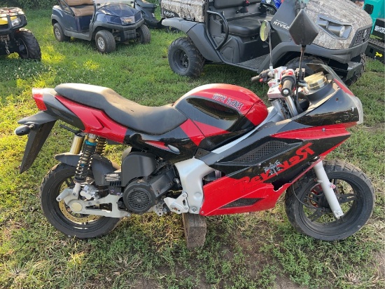 150cc Red Super Hornet Motorcycle 2022