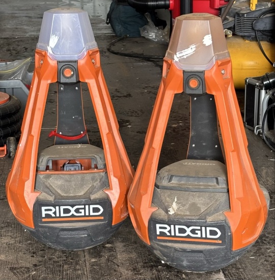 Rigid 18V Hybrid Self-Righting Area Lights