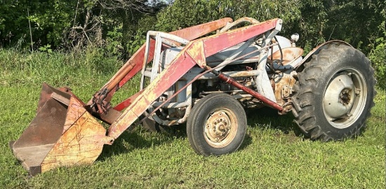 Ford N-Series Utility Tractor With Front Loader