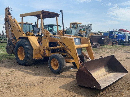 John Deere JD410 Loader Backhoe