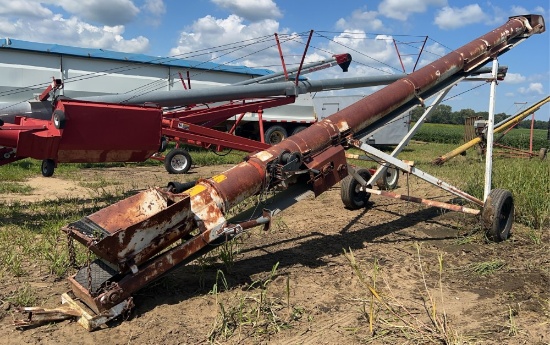 Portable Agricultural Grain Auger