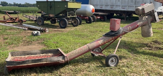 Portable Agricultural Grain Auger