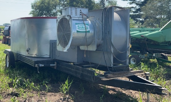 Homemade Brock Agricultural Grain Dryer