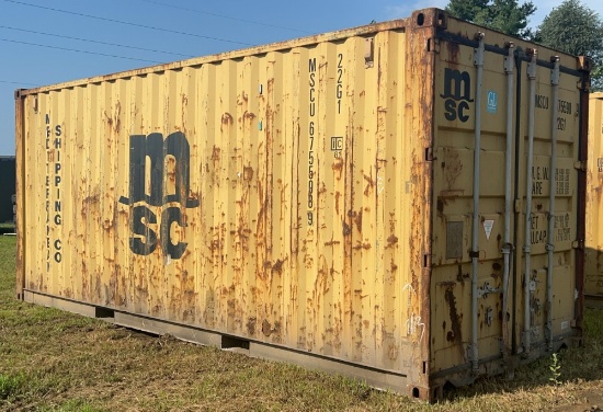 2006 MSC Intermodal Dry Storage 20' Shipping Container