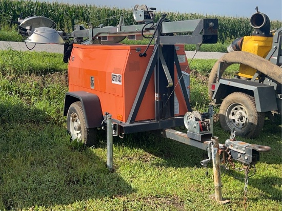 Wanco Portable Diesel Laydown Light Tower