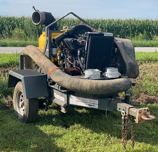 Wacker Neuson 6Ó Self-Priming Centrifugal Diesel Trash Pump