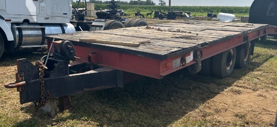 1992 Dual-Tandem Axle Flatbed Equipment Trailer