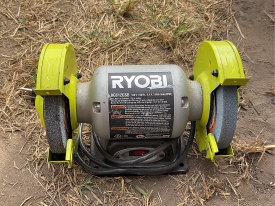 Ryobi 6Ó Bench Grinder BG612GSB