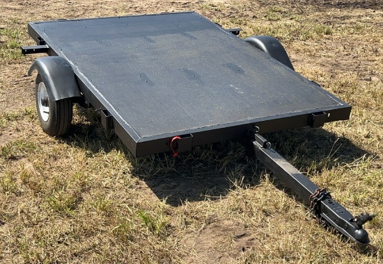 Steel Tilt Flatbed Single-Axle Trailer
