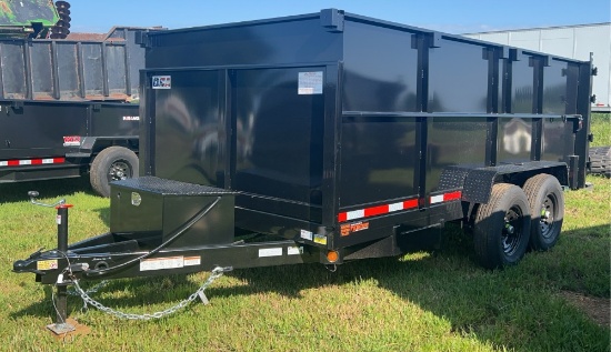 2027 QSA 14Õ Tandem Axle Hydraulic Dump Trailer
