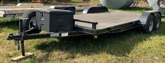 2021 P&T Tandem Axle Flatbed Trailer