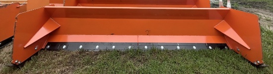 KC 12Õ Skid Steer Pusher With Replaceable Shoes & Blade