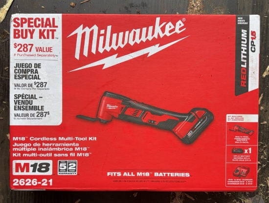 Milwaukee Cordless Multi-Tool Kit 2626-21