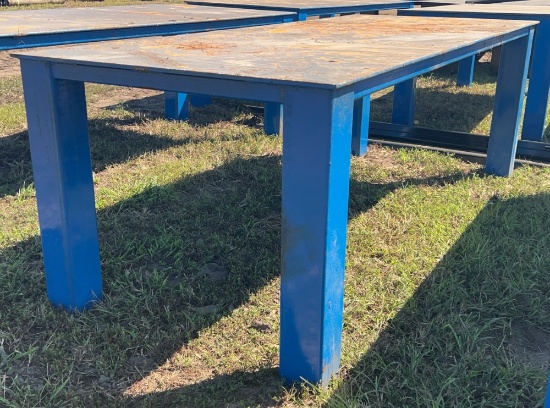 8Õ KC Steel Work Bench