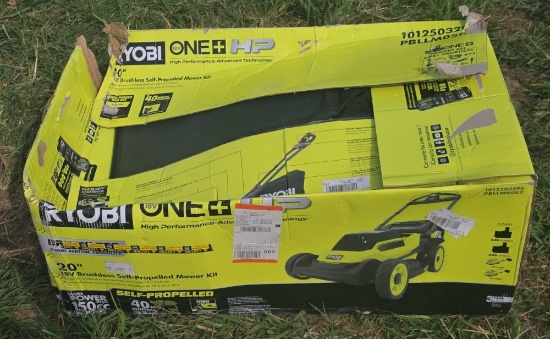 Ryobi 18 Volt Brushless Push Mower 20" Kit