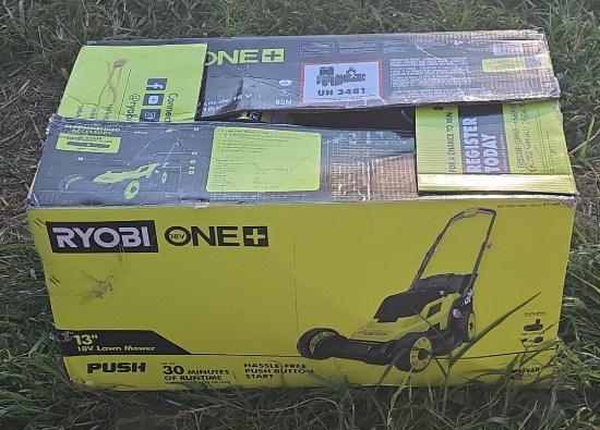 Ryobi 18 Volt Push Mower 13" Kit