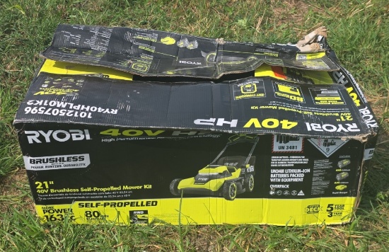yobi 40 Volt 21" Brushless Self Propelled Push Mower Kit
