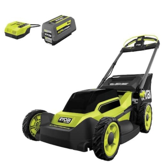 Ryobi RY401180 20Ó 40V Brushless Self-Propelled Lawn Mower