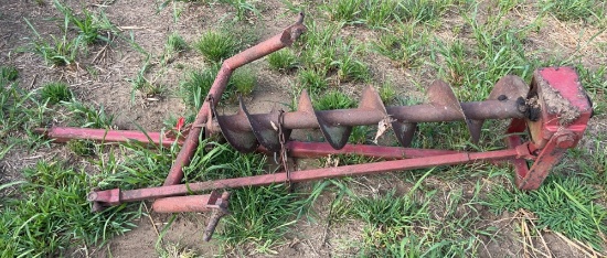 Tractor Mounted Post-Hole Digger