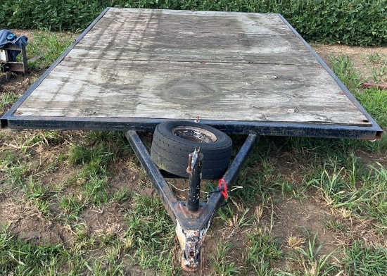 2003 Assembled Flat Bed Trailer With Wood Deck