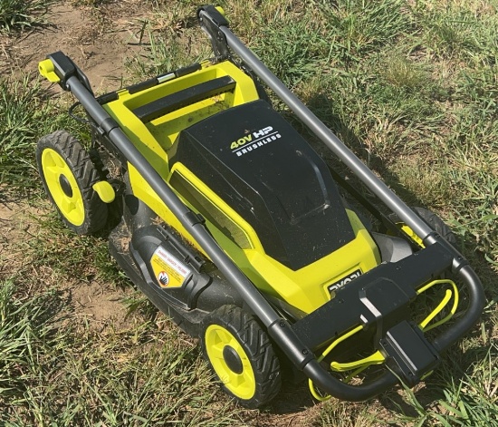 Ryobi 40V Brushless Electric Lawn Mower