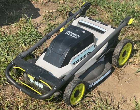 Ryobi 40V Brushless Electric Lawn Mower