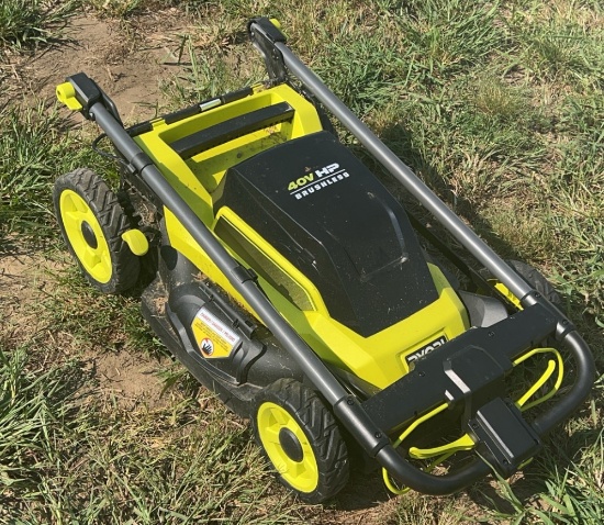 Ryobi 40V Brushless Electric Lawn Mower