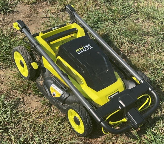 Ryobi 40V Brushless Electric Lawn Mower
