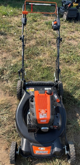 Yardmax quick start walk behind mower