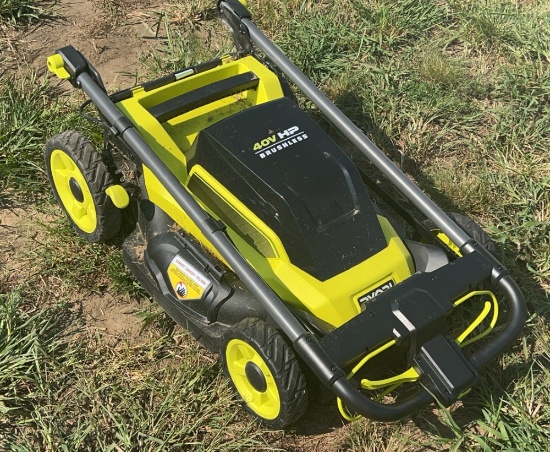 Ryobi 40V Brushless Electric Lawn Mower