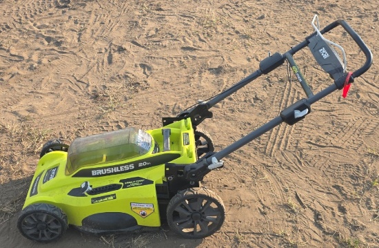 Ryobi 40 Volt Brushless Push Mower 20"