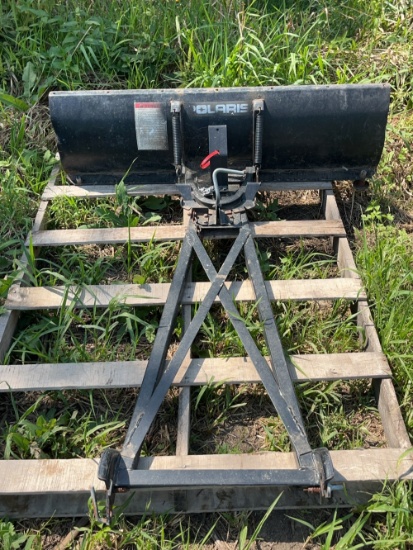 Polaris snow plow attachment