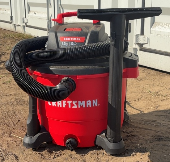 Craftsman 16 Gallon 6.5 Peak HP Cleaning Wet/Dry Shop Vacuum